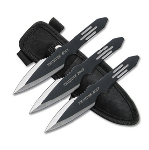 Perfect Point Thunder Bolt Throwing Knives - 3pc