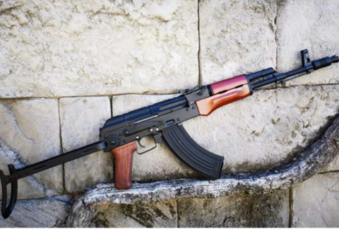 DOUBLE BELL - AKMS AEG With Real Wood Handguard Version