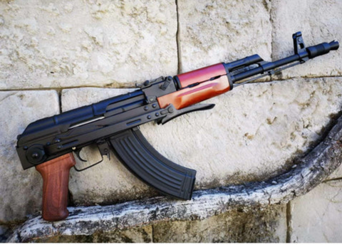 DOUBLE BELL - AKMS AEG With Real Wood Handguard Version