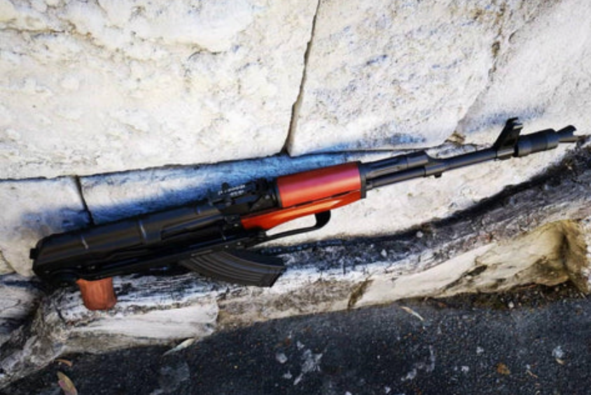 DOUBLE BELL - AKMS AEG With Real Wood Handguard Version