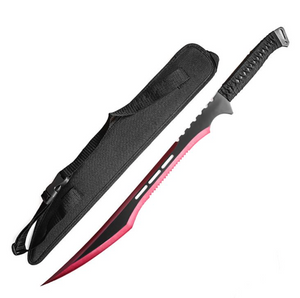 Deathstroke Red Blade Tactical Sword w/ Shoulder Harness KP007BK