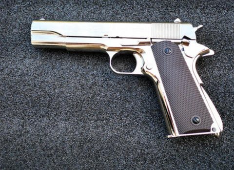 GOLDEN EAGLE - GM1911 GEL BLASTER GBB (Chrome)