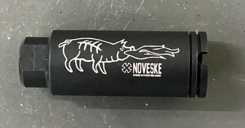 Spray fire pig suppressor