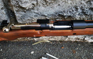 DOUBLE BELL - KAR 98k Gas-Powered Gel Blaster (Real Wood Version)