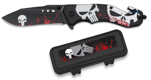 Skull Pocket Knife- 18683