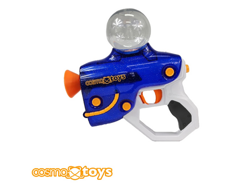 CosmoX Aquanaut Sci-Fi Gel Blaster Pistol – Blue with Glitter