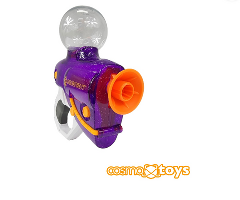 CosmoX Aquanaut Sci-Fi Gel Blaster Pistol – Purple with Glitter