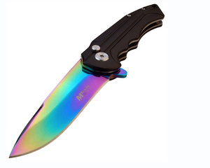 MTech Rainbow Ball Bearing Pivot Pocket Knife