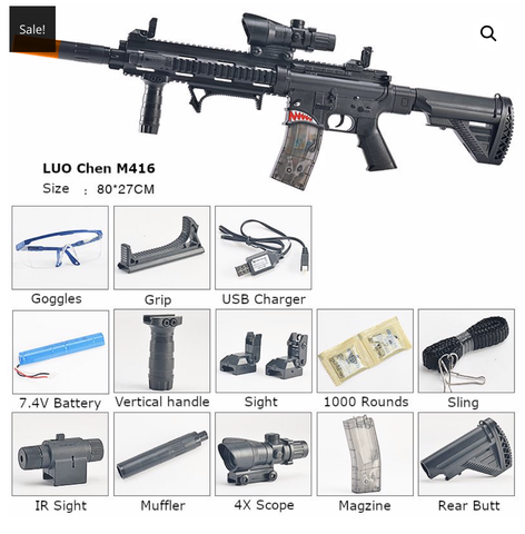 Luochen  M416 Gel Blaster Assault Rifle