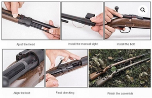 Hanke KAR 98K Shell-Ejecting Gel Blaster Sniper Rifle
