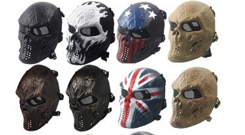 Full Face Skull Skeleton CS Mask