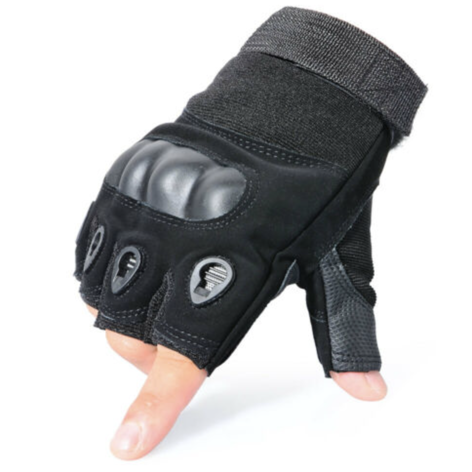Tactical Hard Knuckle NO Finger Gloves