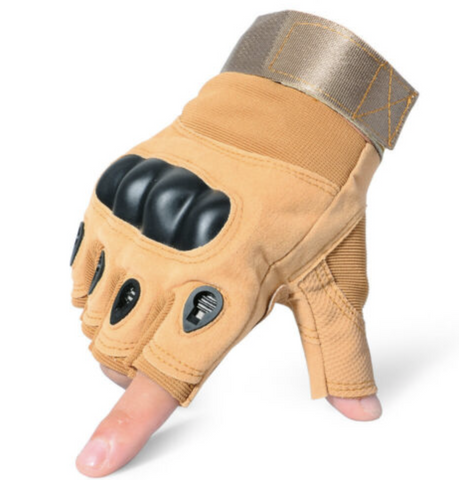 Tactical Hard Knuckle NO Finger Gloves