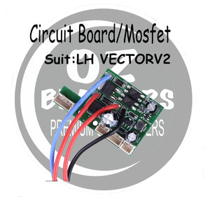 LH VECTOR V2 MOSFET/CIRCUIT BOARD
