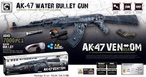 AK47 Venom Gel Blaster  - Black Camo